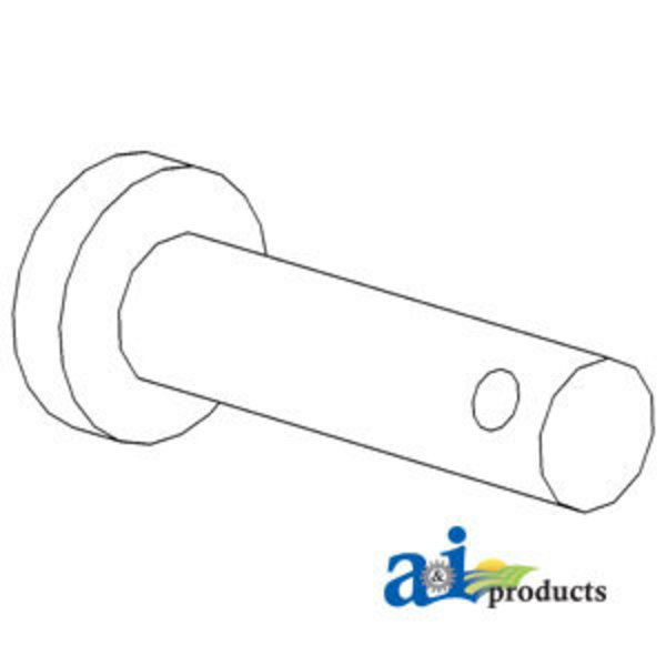 A & I Products Pin, Check Chain Clevis 3" x5" x1" A-195396M1